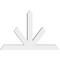 Ekena Millwork Saratoga Architectural Grade PVC Gable Bracket, 72"W x 48"H x 6"D x 6"F, 16/12 Pitch GBP072X48X0606SAR00 - alternate 3